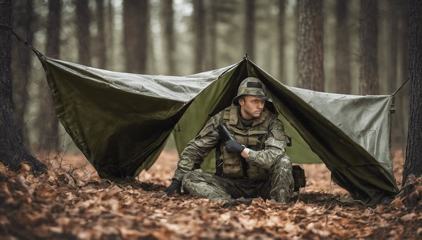 Explorez les avantages du tarp militaire pour vos aventures extérieures